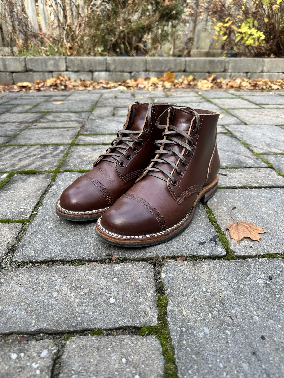 Viberg Pigment Brown Boondockers 2040