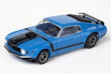 AFX 22026 HO Mega G Mustang Clear Boss 302 Slot Car