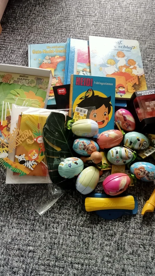 Mystery Paket für Kinder - 20 Teilig - Bücher, Geburtstagsset,...