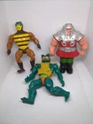 Vintage Mattel He-Man Masters of the Universe Buzz Off, Ram Man & Mer-Man READ