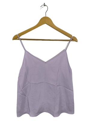 VINCE Trägertop Damen Top Gr. DE 34 lila Casual-Look