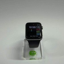 GPS Only Apple Watch Series 3 42MM Space Gray Aluminum Black Sport Band A1859