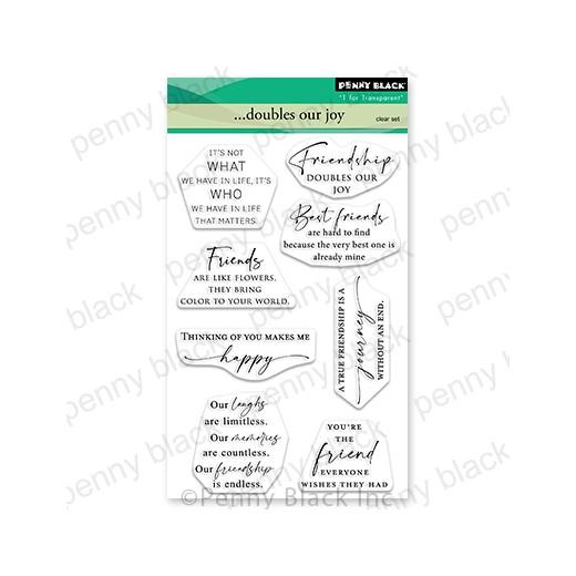 Penny Black Clear Stamps - ... Doubles Our Joy 30-954