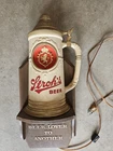 Vtg 70's Stroh's Beer Stein Lighted Sign Wall Mount From One Beer Lover To Anoth