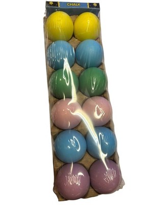 31385 - 12 Chalkboard Easter Eggs Chalk |10-11|