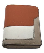 MARNI          Bi-fold wallet Beige  Brown MOQ14U13