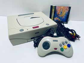 Sega Saturn HST-3220 Console w/ Controller & Game - Tested Working - Rare Retro