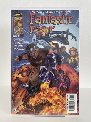 Fantastic Four #8 US Comic Heft 1997 Marvel Comics bagged and Boarded