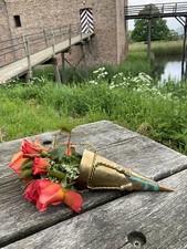 Vase Messing Vintage aufh&auml;ngen Quasten Konus