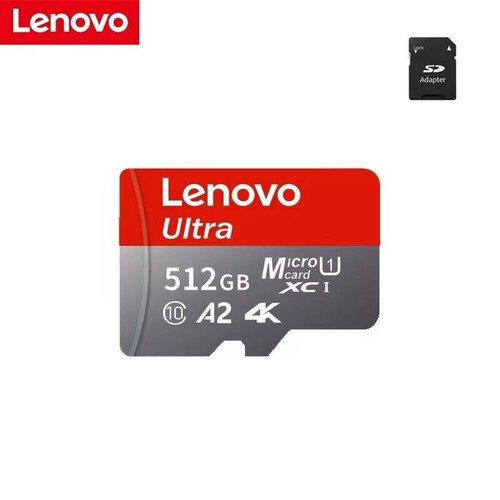 Lenovo 2TB Micro SD Card SD Memory Card 1TB 512GB High Speed TF Card U3 Class 10 - Photo 12 sur 14