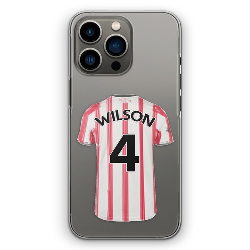 Personalised Initial Phone Case For Motorola G/OnePlus Football Clear Hard Cover - Picture 1 of 11