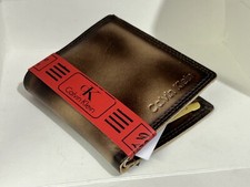 Portafoglio uomo Calvin Klein elegante vera pelle bifold per uomo portafogli regalo