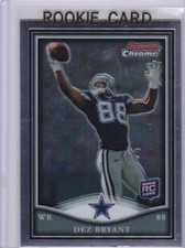 DEZ BRYANT 2010 Bowman Chrome ROOKIE CARD Dallas Cowboys Football RC