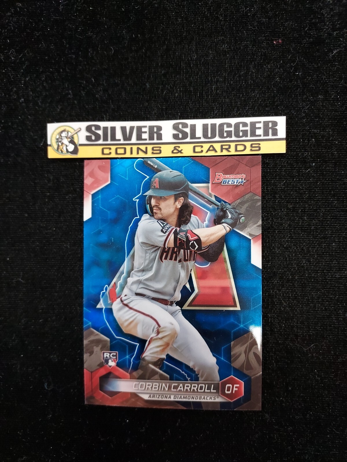 2023 Corbin Carroll Bowman's Best Blue Refractor /150 #20 RC Rookie Diamondbacks