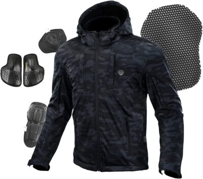 ** KOMINE JK-6022 Protect Softshell System Parka Size/Color Variations