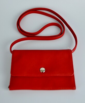Wild Fable Red Wallet On A String Crossbody Clutch Purse With Detachable Strap