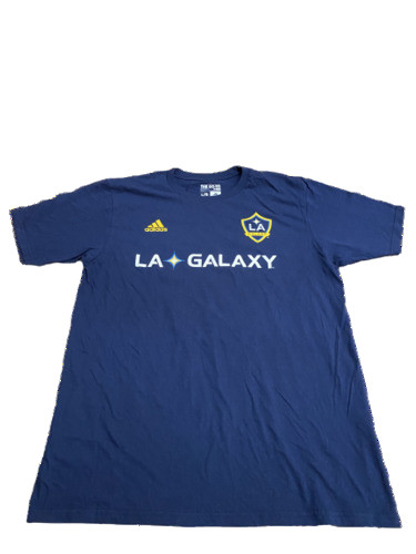 Футболка Adidas MLS La Galaxy Ibrahimović S/S Темно-синяя/желтая/Белая A89227 