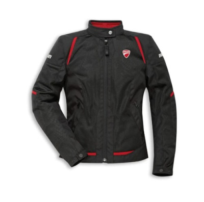 All Season Ducati Women s Motorcycle Mesh Fabric Motorbike Biker Jacket