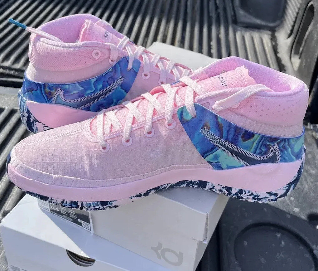 Size 10 - Nike KD 13 Aunt Pearl Online Nike Proof of Purchase Pink