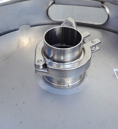Beer Keg 2" inch Stainless Connector Column Adapter Tri Clamp Gasket Still Kit