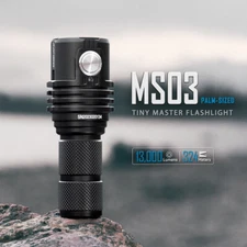 IMALENT MS03 Rechargeable 13000LM LED Flashlight Tactical Super Bright Torch