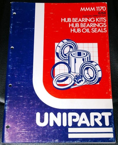Unipart Teilekatalog HUB BEARING KITS HUB OIL SEALS Radlager Simmerringe MMM1170