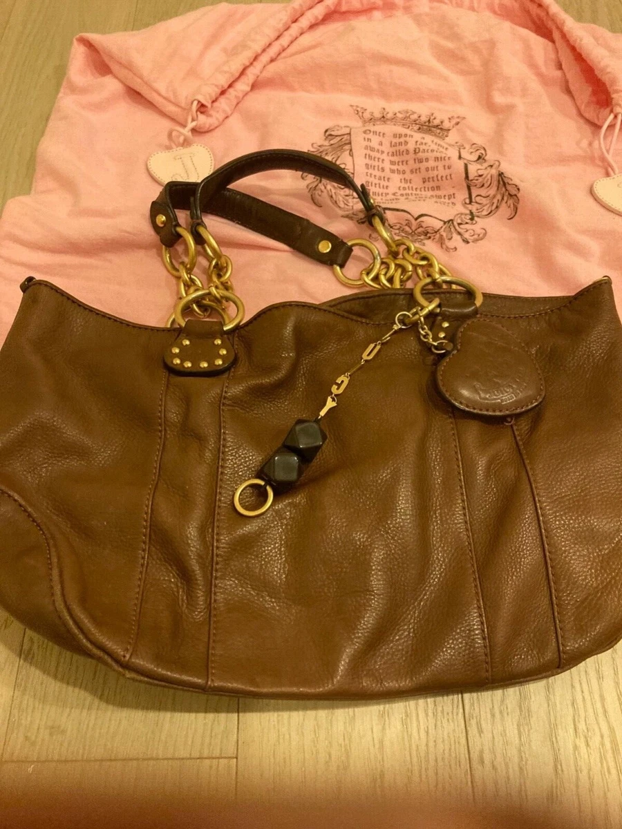 Juicy Couture Genuine Leather bag w optional protection bag