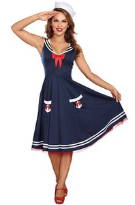 sailor plus size costume