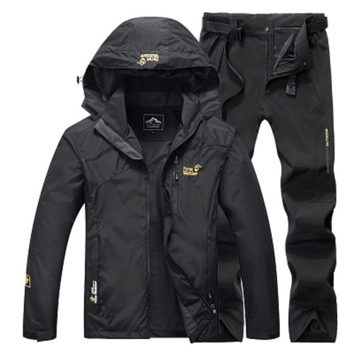 New Waterproof Fishing Suit Set Thin Hooded Jacket Outdoor Breathable Quick Dry - Picture 2 of 40