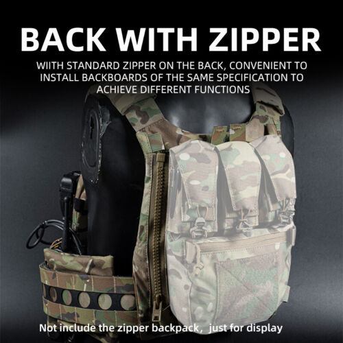WST V5 FCPC Tactical Plate Carrier Assult Cummerbund Tactical Vest Front MOLLE - Picture 14 of 23