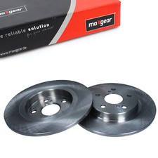 MAXGEAR Bremsscheiben hinten L+R für TOYOTA AVENSIS