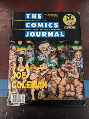 The Comic Reader 177 & The Comics Journal 170 Fantagraphics | eBay