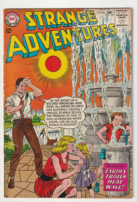 Strange Adventures #161 (DC Comics 1964) VG/FN Earth's Frozen Heat Way Sci-Fi