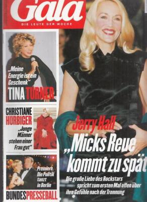 Gala Jerry Hall, Christiane Hörbiger,Tina Turner,Vanessa Paradis,Johnny Depp