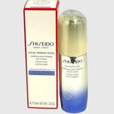 Shiseido Vital Perfection Uplifting Firming Eye Cream 15ml 0.52oz New