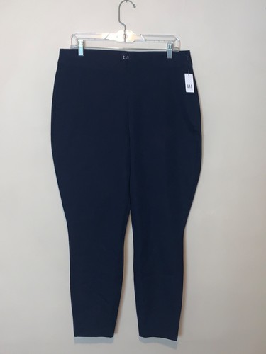Gap Women's Navy High Rise Bi-Stretch Side Zip Leggings Plus Size 16