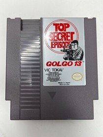 Golgo 13 Top Secret  Nintendo NES Cartridge Video Game