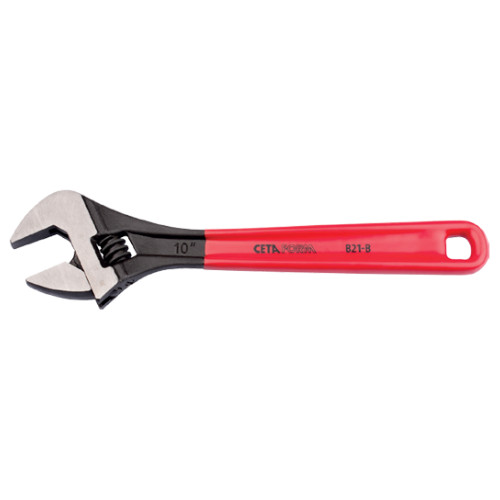 Clé à molette CETAFORM 250mm outil de serrage 30mm avec manche grip PVC antidérapant