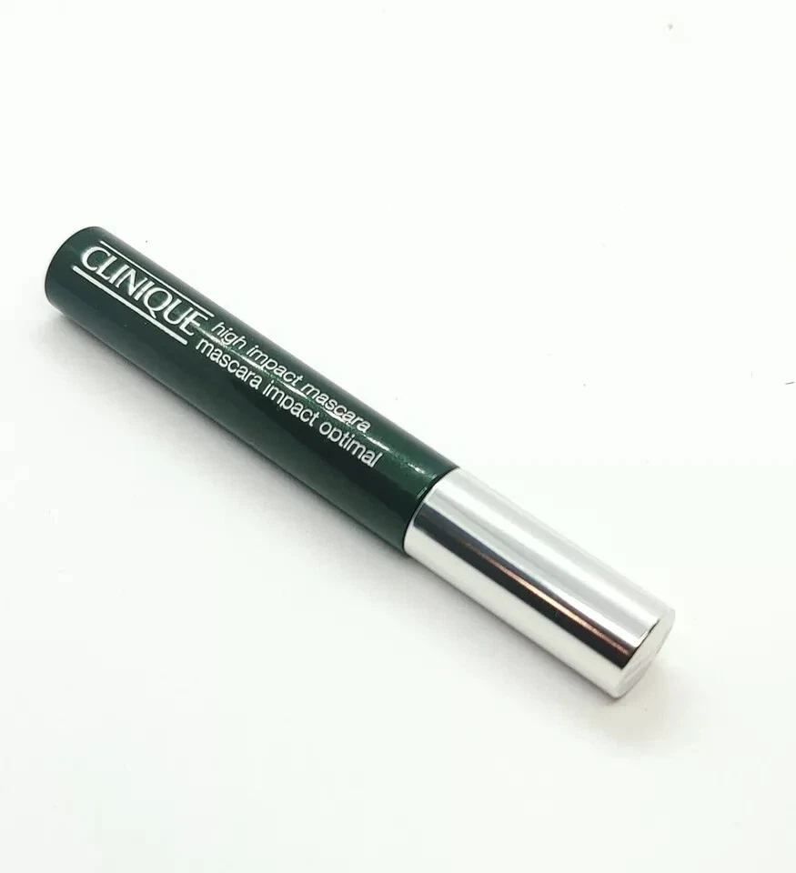 Lote de 2 Rímel Clinique Alto Impacto 01 Negro 0.28 oz/7 ml Tamaño Completo NUEVO Foto 3 de 3