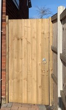 Closeboard Feather Edge Tanalised Framed Gate *custom sizes* contact for prices 
