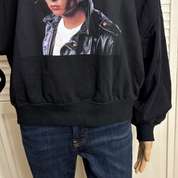 H M Divided Cry Baby Johnny Depp Movie Graphic Sweatshirt