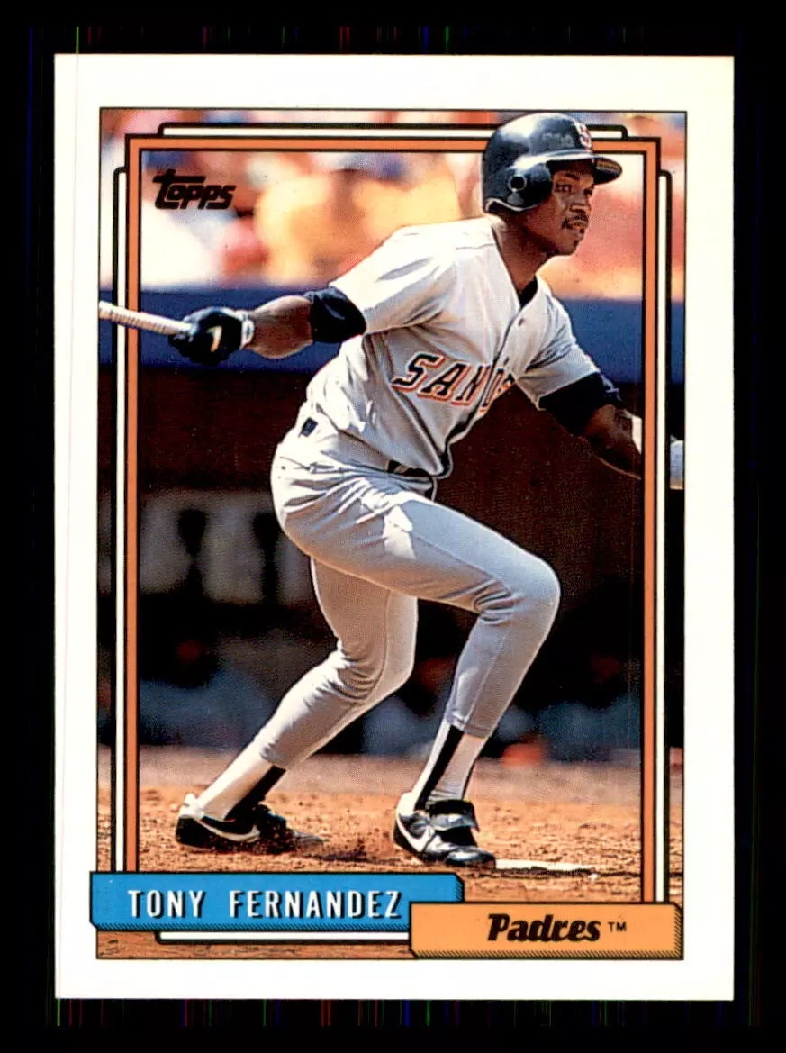 Tony Fernandez trading card