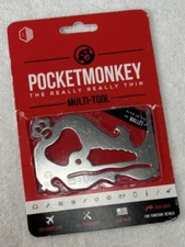 Pocket Monkey The Really Really Thin Multi Tool 12 Function Zootility USA MADE!