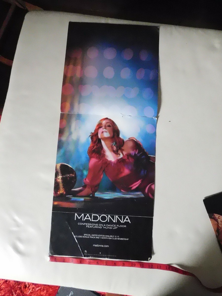 マドンナ　Confessions On A Dance Floor　ディスプレイ Madonna Confessions on a Dance Floor CD Limited Edition Box