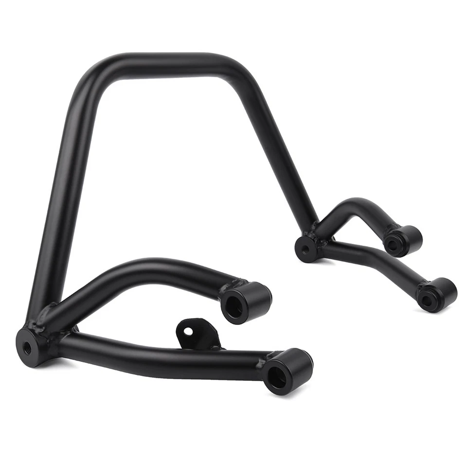 Clavija de pasajero trasero Subcage Stunt negra para Yamaha MT FZ 09 Tracer MT-09 FZ-09 Foto 4 de 4