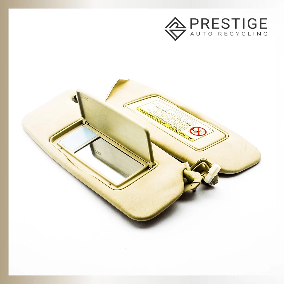 Parasol derecho e izquierdo Lexus SC430 2002-2010 74310-24191-A0 74320-24181-A0 bronceado OEM Foto 3 de 4