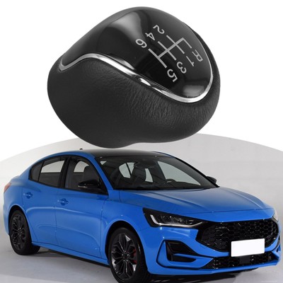 Innovatives Design klare Sicht auf dem schwarzen Schalthebel für Fords