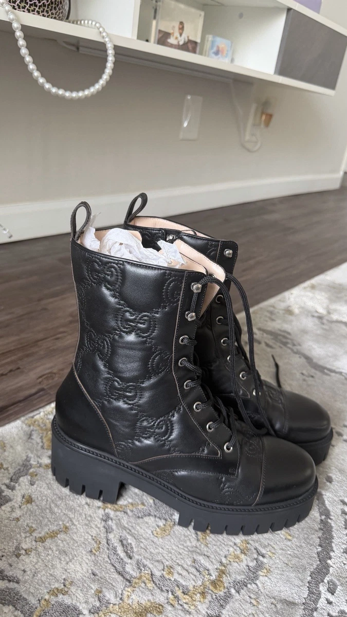 Gucci Women's Lace Up Boots for Women for sale | eBay