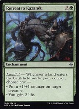 Retreat to Kazandu BFZ 186 Normal English NM - MTG