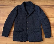 100%ORIG MONCLER DEYDIER GIACCA STEPPJACKE DAUNEN SAKKO BLAZER GR.4 L NAVY BLAU